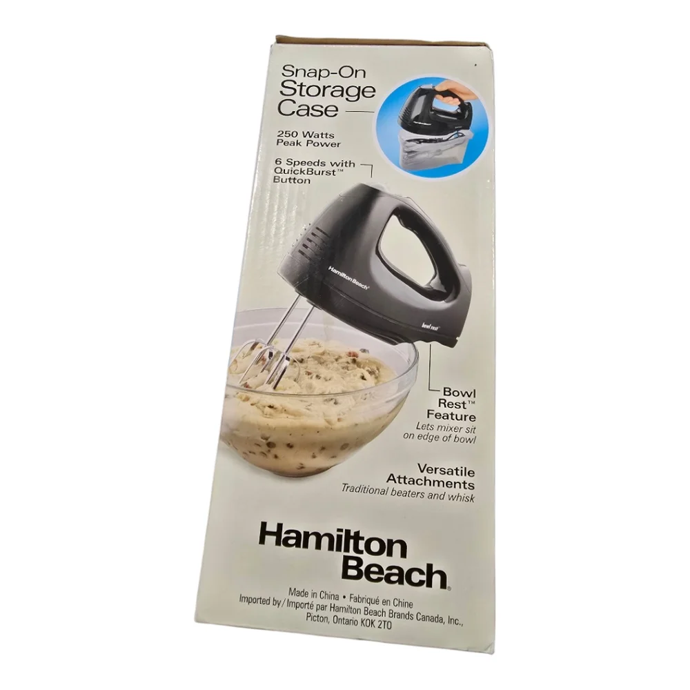 Hamilton Beach Black Hand Mixer New‎